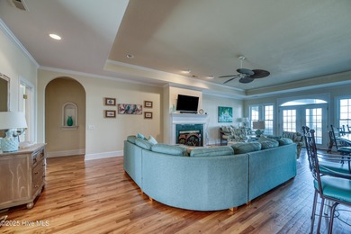 Sound Front ICWW home on Topsail Island with boat dock and lift