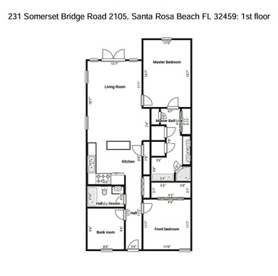 Rare find on 30A! COMPLETELY REMODELED, sunny southwest CORNER