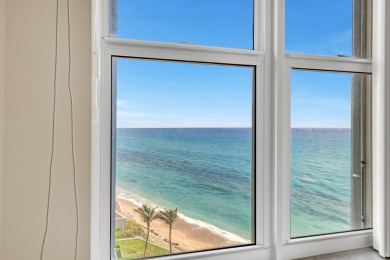 On the beach!  Oceanfront with intracoastal views, large balcony