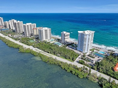 On the beach!  Oceanfront with intracoastal views, large balcony
