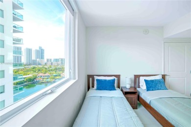 Waterfront 3BD/3BA residence at 400 Sunny Isles with wide open