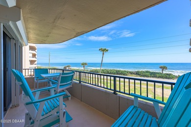 Direct Ocean Front condo w/large balcony! This 2BR, 2BA condo