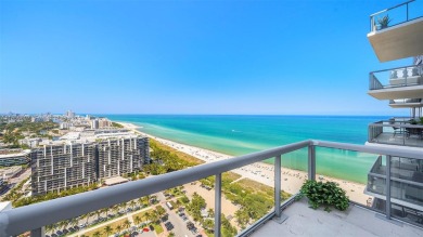 Perched on the 39th floor of The Setai, this stunning 3 bed / 3