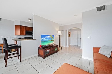 Bathed in natural light, this spacious 7th-floor split 2BR/2BA