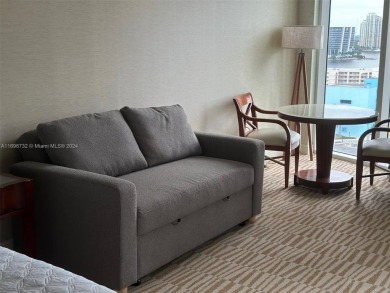 Cozy furnished studio with a partial ocean view, located at