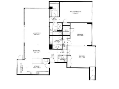 Stunning 3 BD 2.5 BA corner unit in the desirable Ocean Towers