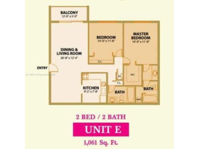 Homeowner's Pride! This stunning 2-bedroom, 2-bathroom corner