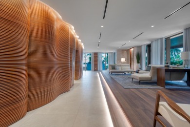 Immersed in verdant, canopied landscaping, offering panoramic