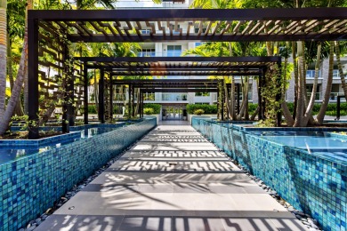 Immersed in verdant, canopied landscaping, offering panoramic