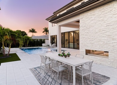 Balancing modern elegance with a true waterfront lifestyle, this