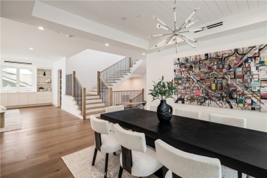 This stunning new construction home in Manhattan Beach offers 6