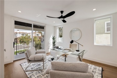 This stunning new construction home in Manhattan Beach offers 6