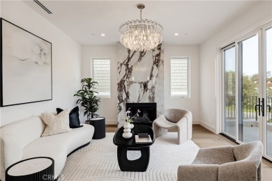 This stunning new construction home in Manhattan Beach offers 6