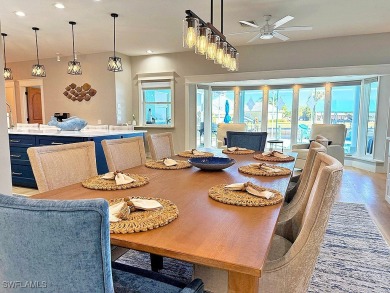 This BOATER'S DREAM offers coveted deep-water access five houses