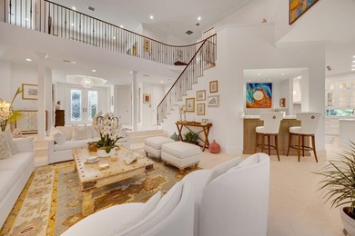 This stunning Mediterranean-style waterfront residence in the