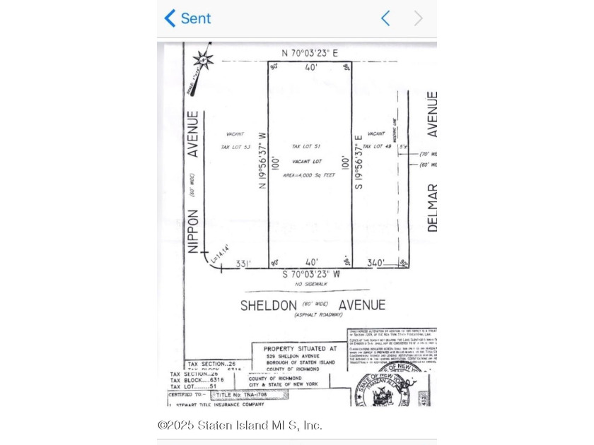 40 x 100 in Huguenot. R3X zoning allows for Two-Family Detached - photo 2