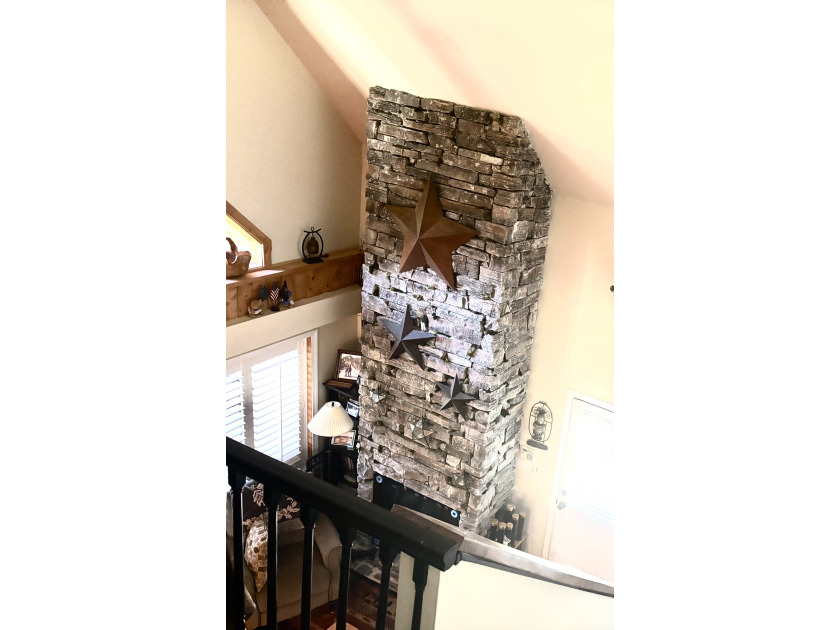 Loft Fireplace view - photo 9