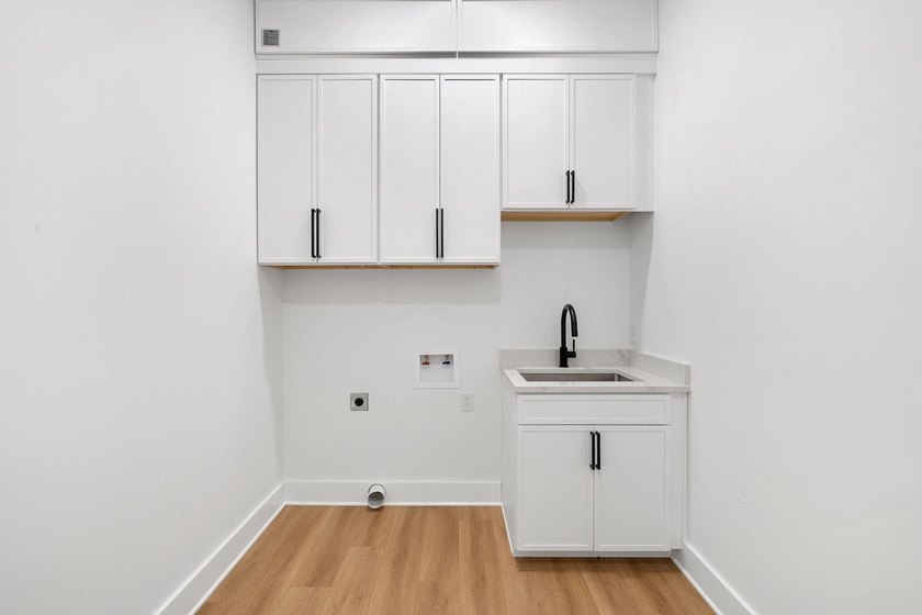 This new construction modern lake home is so fresh the walls - photo 17