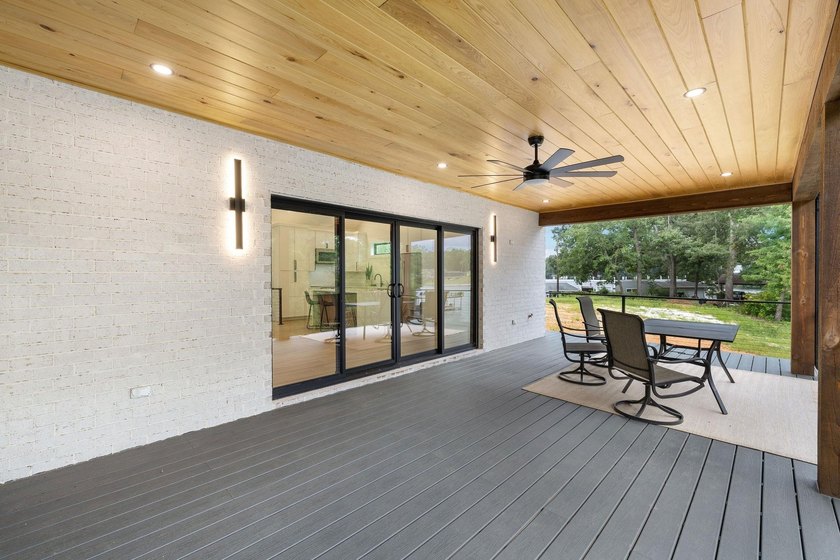 This new construction modern lake home is so fresh the walls - photo 18