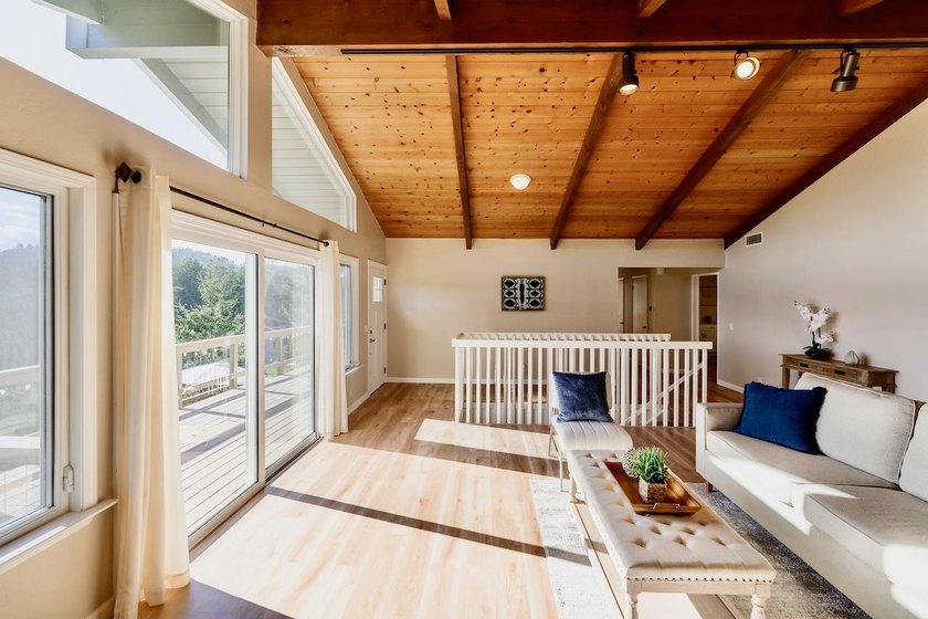Beautifully updated custom home with breathtaking valley and - photo 22