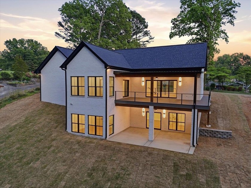 This new construction modern lake home is so fresh the walls - photo 27
