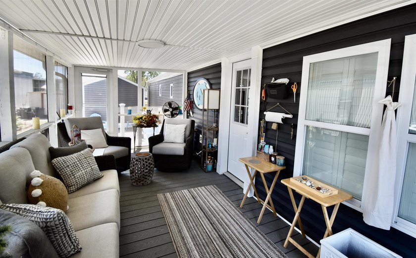 This charming 2-bedroom, 2-bath mobile home offers the perfect - photo 20