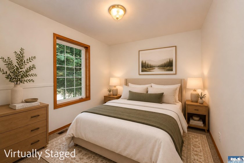 Amongst the trees on an acre this lovely 4 bed 2.5 bath home is - photo 8