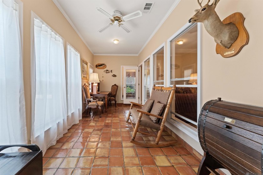 In-ground pool, wood-burning fireplace, boat port, sunroom - photo 23