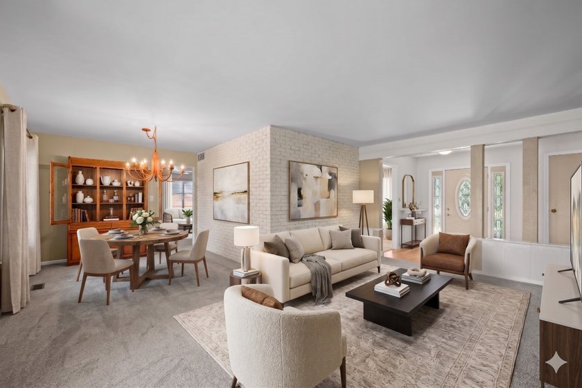Step into this easy living U shaped ranch in truly one of the - photo 6