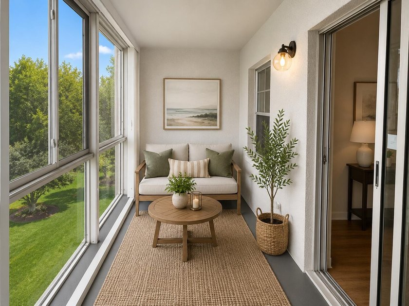 Beautiful corner unit featuring 2 bedrooms and 2 bathrooms with - photo 14