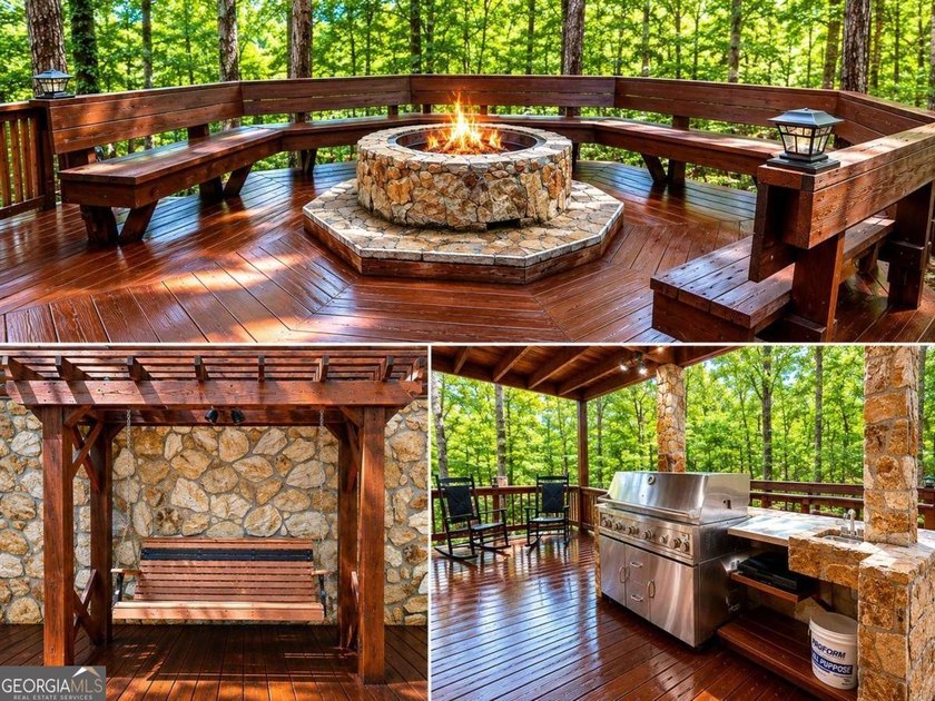 Tucked into a private wooded setting on top of the mountain in - photo 9