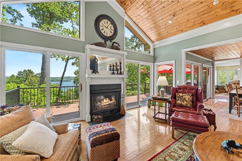 SPECTACULAR YEAR-ROUND WATER VIEWS of Lake Keowee from all of - photo 7