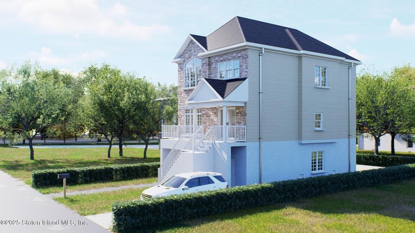 Land for sale only. Approved detached 1 family plan. Picture is - photo 16