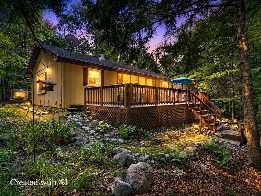 Peaceful waterfront living awaits on Dark Lake! This beautifully - photo 3