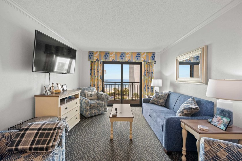 Fantastic ocean views from the large balcony that reaches from - photo 4