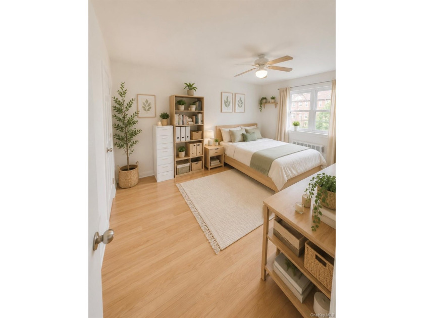 This beautifully sunlit 2-bedroom garden apartment is tucked - photo 4