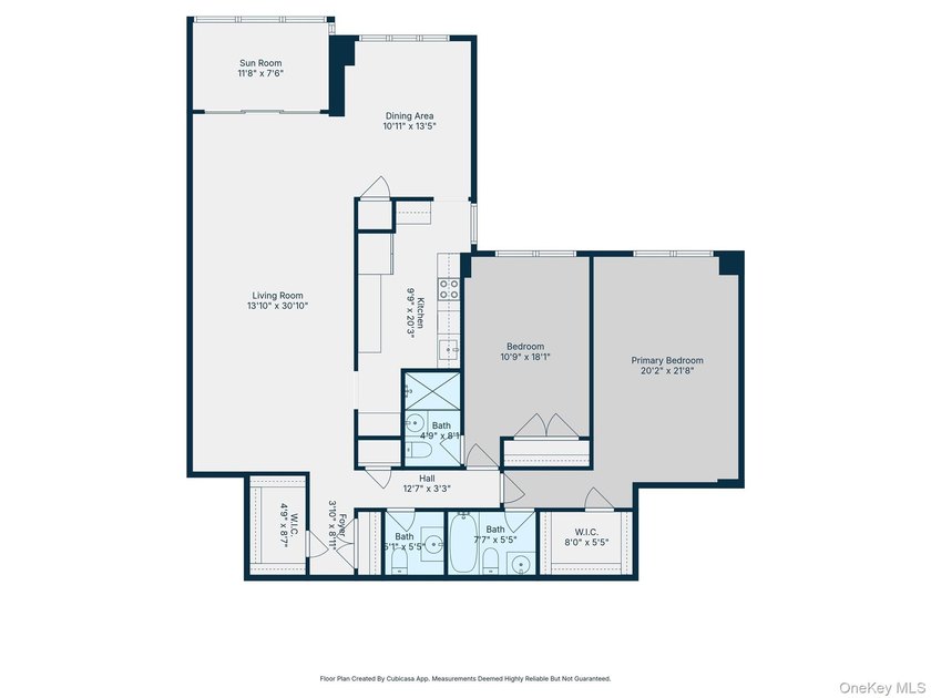 Elegant, pristine, and spacious 2-bedroom, renovated 2.5-bath - photo 26