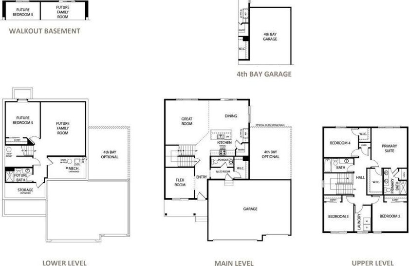 Highlights include a spacious 4 BAY GARAGE, Two Story modern - photo 17