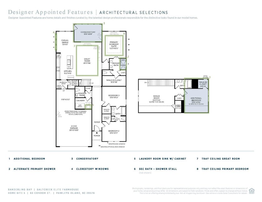 This brand-new home at Sanderling Bay is scheduled for - photo 4