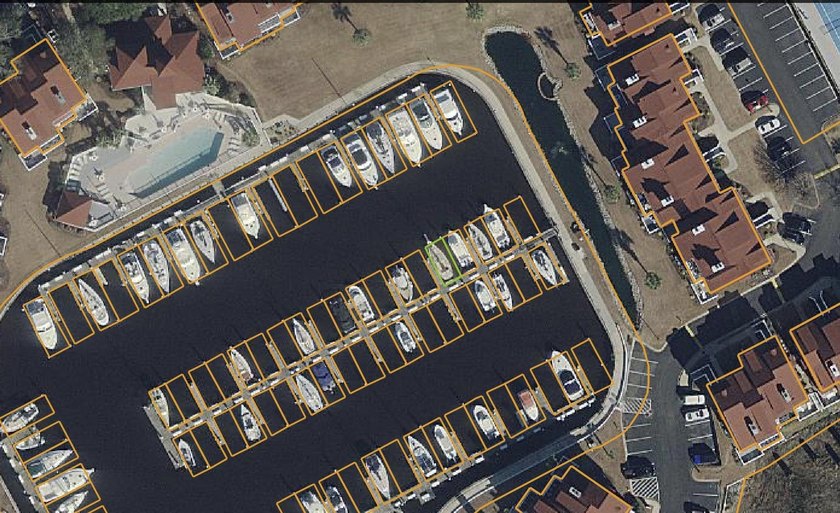 Prime location boat slip with quick and easy access to the - photo 7