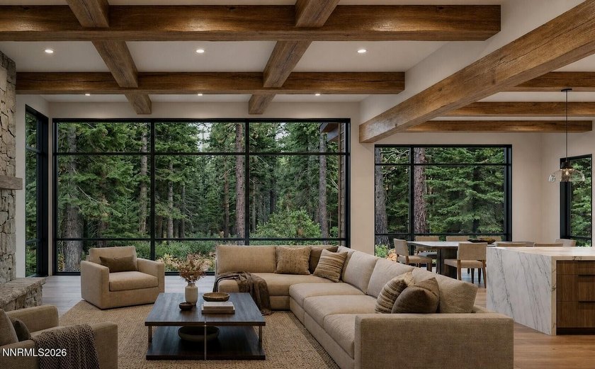 Fully Permitted Homesite in Clear Creek Tahoe Build Without - photo 3