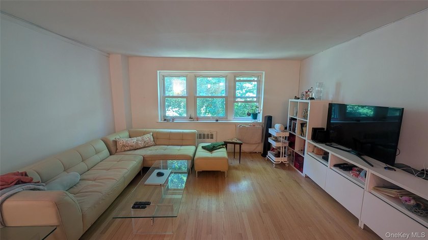 Open floor plan with a dining area and a well-lit living room - photo 8