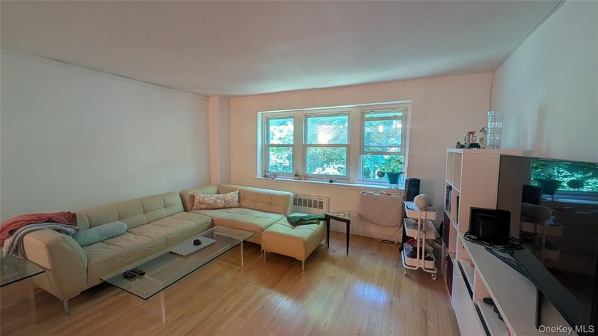 Open floor plan with a dining area and a well-lit living room - photo 9