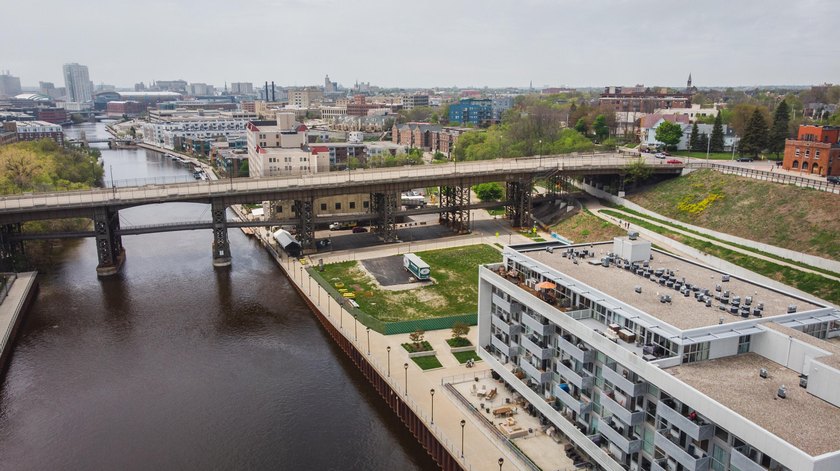 River and skyline views set the tone from your private balcony - photo 16