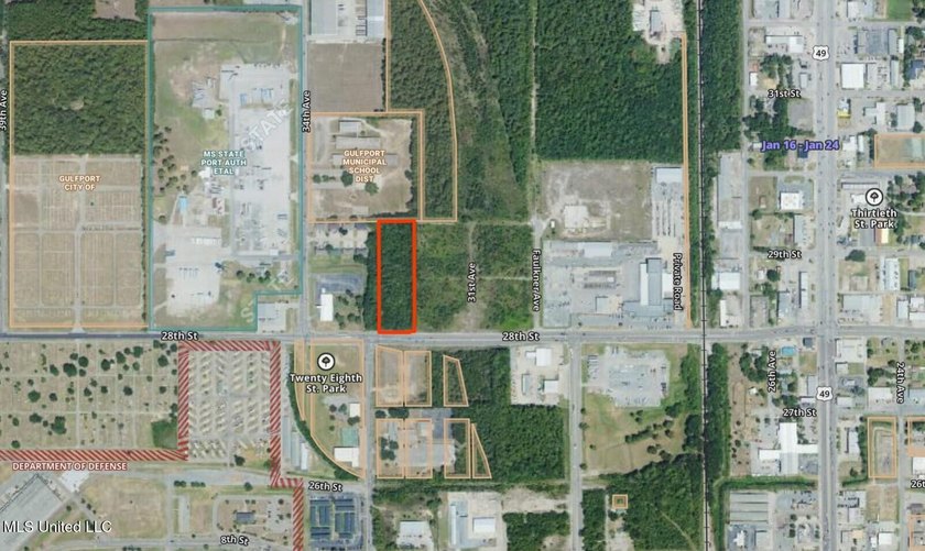3.2 acres of undeveloped commercial property positioned along a - photo 2