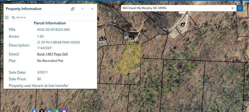 This 1.26 acre lot has foundation, septic, water, and power!!! - photo 12