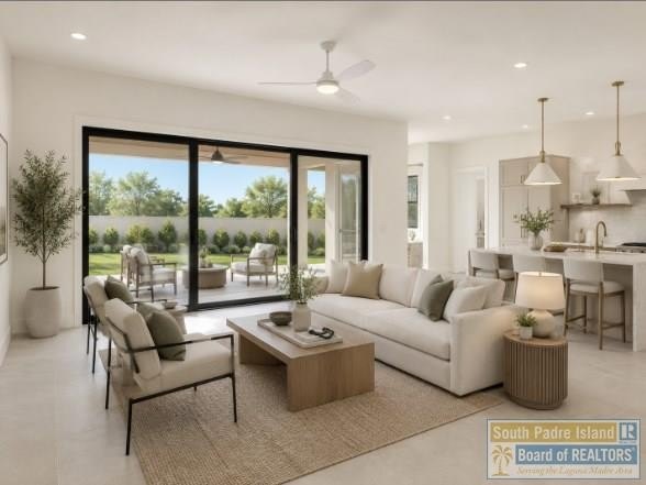 Contemporary and light-filled, The Byron floorplan features - photo 2
