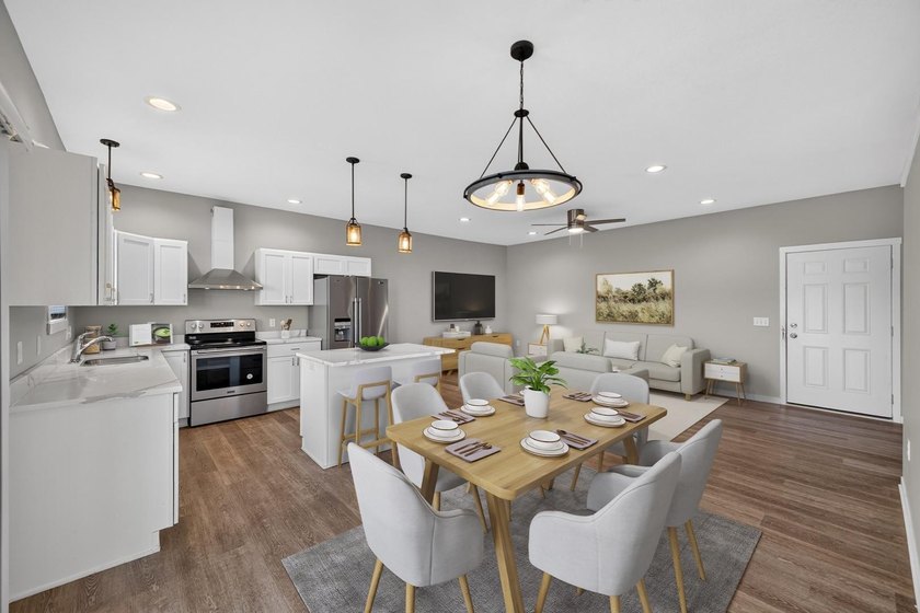 Built in 2021, this quality stick built home offers the ease of - photo 8
