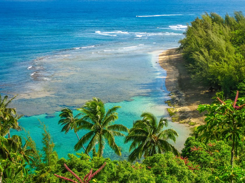 Nestled along the lush Haena coastline of Kauai, this gated - photo 30
