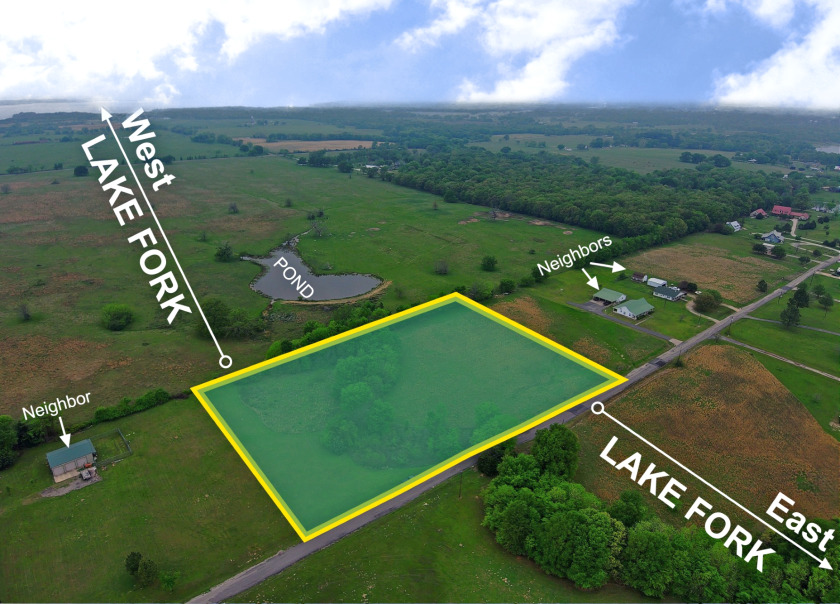 3 LOTS TOTALING 3.54 ACRES ACROSS THE STREET FROM LAKE FORK - photo 4